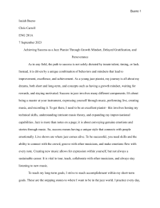 Isaiah Bueno - Success Essay 1st Draft (2)