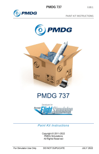 PMDG 737 Paint Kit HowTo