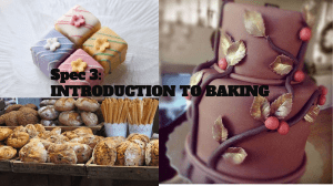 Baking An Overview