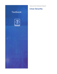 LNX-TXT Linux Security Textbook