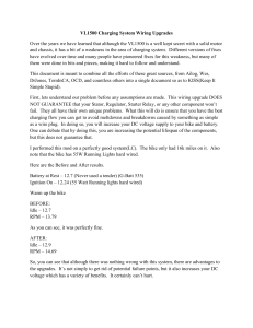 VL1500 Charging System Wiring Upgrades