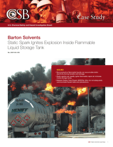 CSB Study Barton FinalCSB Safety Video Static Sparks Explosion in Kansas