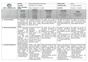 DLL-Week3First and 2ndTopic