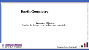 Earth Geometry