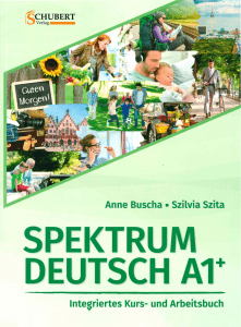 Spektrum Deutsch A1 Kurs- und Arbeitsbuch