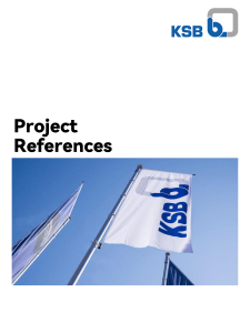 KSB Project References