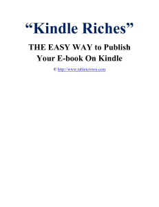 Kindle Riches 