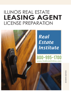 illinois leasing agent license preparation