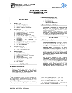 00. Reference (Manguera Outline - Consti Law 1)