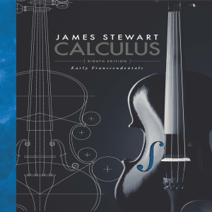 James Stewart, Early Trancedentals Calculus