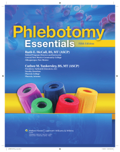 Phlebotomy Essential text book
