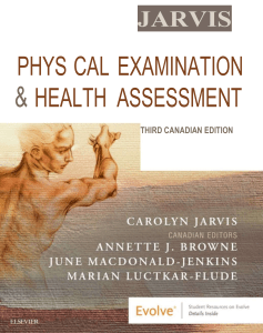 Jarvis, C. 2019. Physical examination & health HIGHLIGHTED