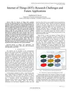 Paper 11-Internet of Things IOT Research Challenges