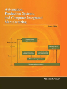 Automation, Production Systems, and Computer-Integrated Manufacturing 4th Edition by 