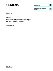 IEC 61131 compliance