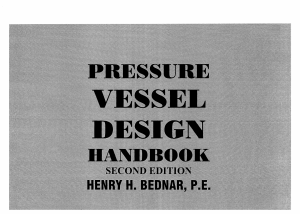 BEDNAR Pressure Vessel Design Handbook 2nd Edition