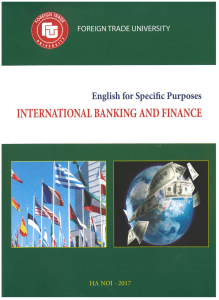 International Banking And Finance