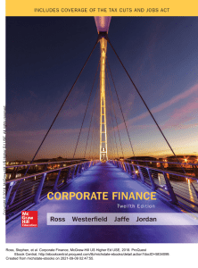[BOOK] Corporate Finanace 12e