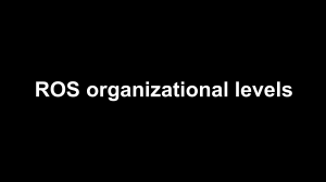 ROS organizational levels