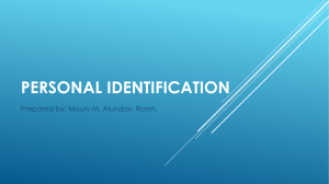 PERSONAL IDENTIFICATION  by MMA [Autosaved] [Autosaved] [Autosaved] [Autosaved]
