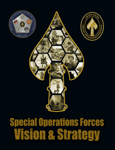 SOF Vision and Strategy