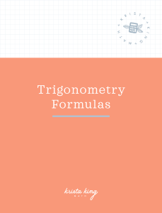Trigonometry.formulas