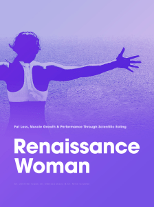 (Renaissance Periodization 7) Dr. Jen Case, Dr. Melissa Davis, Dr. Mike Israetel - Renaissance Woman  Fat Loss, Muscle Growth & Performance Through Scientific Eating (Renaissance Periodization Book 7)