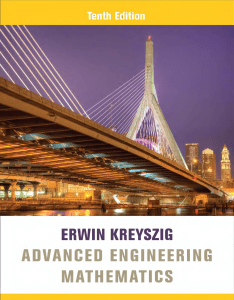 ADVANCED ENGINEERING MATHEMATICS BY ERWIN ERESZIG1 removed