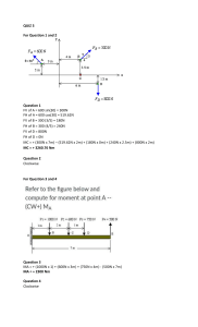 Quiz 3 Solutions