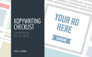 the kopy checklist writing
