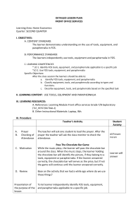 DETAILED LESSON PLAN FOS