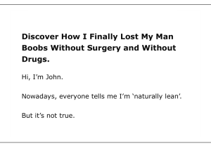 How To Lose Man Boobs Naturally PDF E-Book Download (Free Doc)