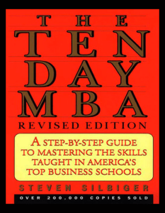 The Ten Day MBA - Book