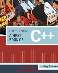 A First Book of C++ 4th Edition