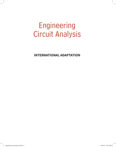 Engineering Circuit Analysis 12th Edition - J. David Irwin