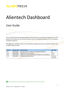 Alientech Dashboard - User Guide (EN)