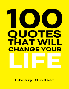 100 Quotes That Will Change Your life (TaiLieuTuHoc)