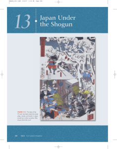 Japan Under the Shogun Textbook