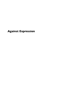 craig dworkin against expression an anthology of conceptual writing