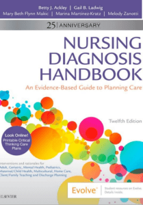 Nursing Diagnosis Handbook, 12th Edition Revised Reprint with 2021-2023 NANDA-I® Updates 12th Edition pdf  Instant download