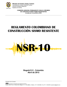 NSR-10 - Actualizada con el Decreto 340 del 2012