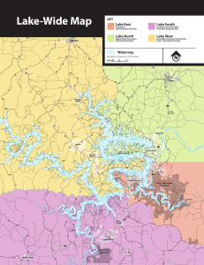 Lake of the Ozarks Full Map - 2023