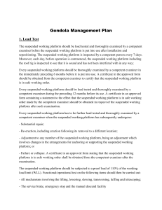 gondola-management-plan