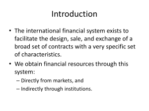 FInancial market Unit -1