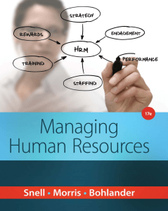4Managing Human Resources - Scott A. Snell