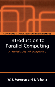 1. Introduction to Parallel Computing