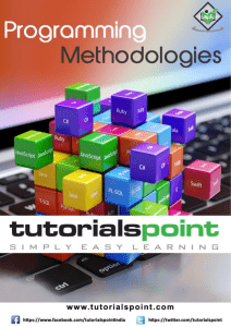 programming methodologies tutorial