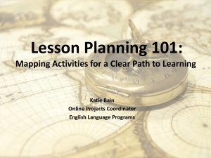 lesson planning 101-pre-recording 0