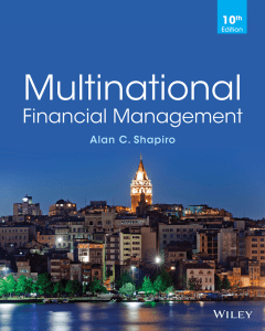 Multinational Financial Management, 10th Edition 