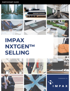 2020 IMPAX-NxtGen Blended Participant-Guide